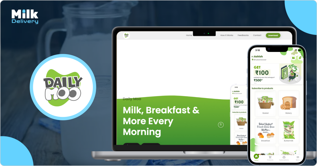 DailyMoo Milk Delivery app