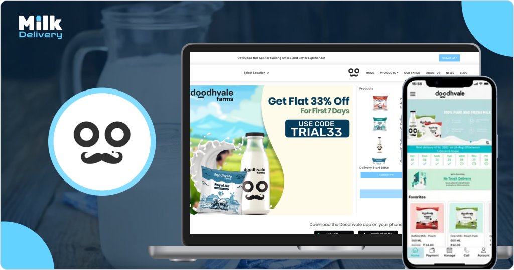 Doodhvale Milk Delivery app