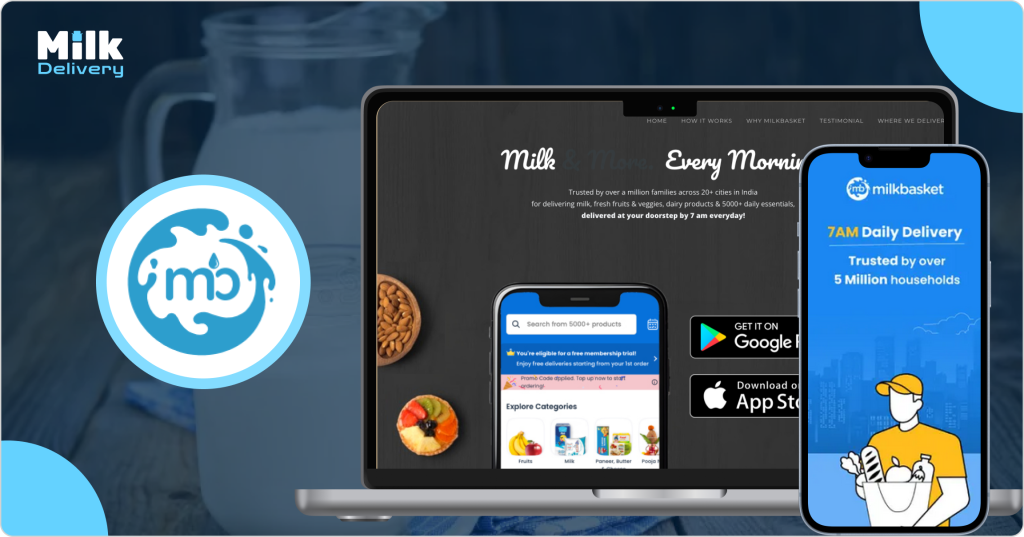 Milkbasket Milk Delivery app