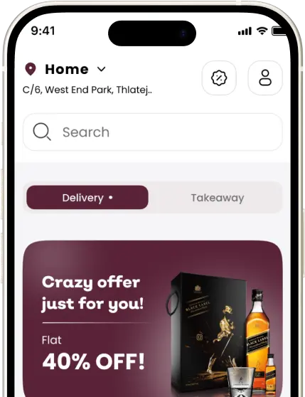 Liquor Delivery System App